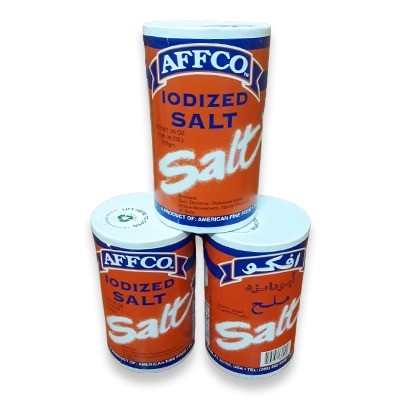 Table Salt 24*26oz AFFCO USA
